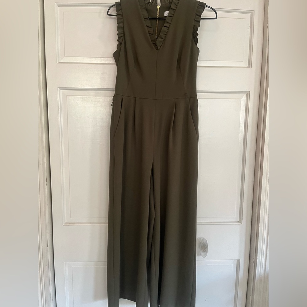 Calvin Klein army green  jumpsuit